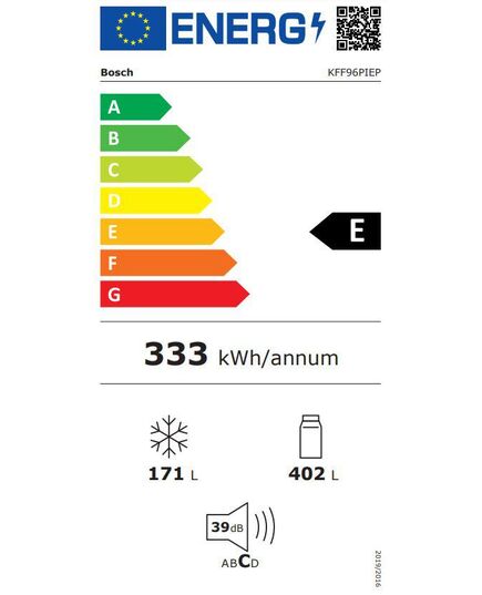 ХОЛОДИЛЬНИКИ BOSCH KFF96PIEP SIDE BY SIDE NO FROST 183CM