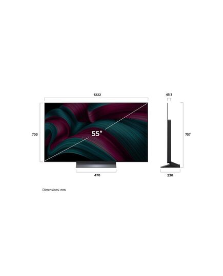 LED ТЕЛЕВИЗОРЫ LG OLED55C51LA, 55 ″,  OLED WIFI 2025