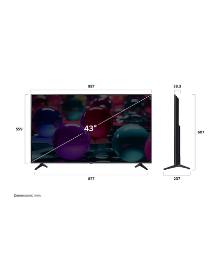 LED TELEVIZORI LG 43UA73003LA ,43" UHD WIFI 2025