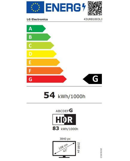 LED TELEVIZORI LG 43UR81003LJ UHD WIFI