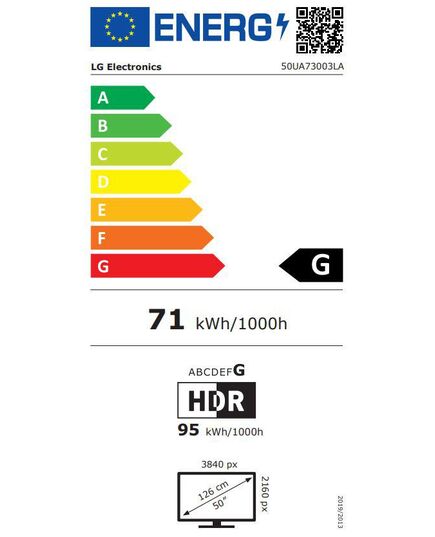 LED ТЕЛЕВИЗОРЫ LG 50UA73003LA UHD WIFI 2025