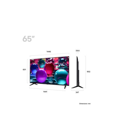 LED ТЕЛЕВИЗОРЫ LG 65UA73006LA, 65" UHD WIFI 2025