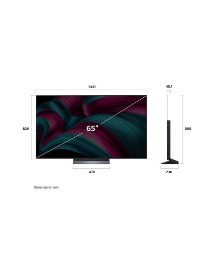 LED ТЕЛЕВИЗОРЫ LG OLED65C51LA, 65 ″ OLED WIFI 2025