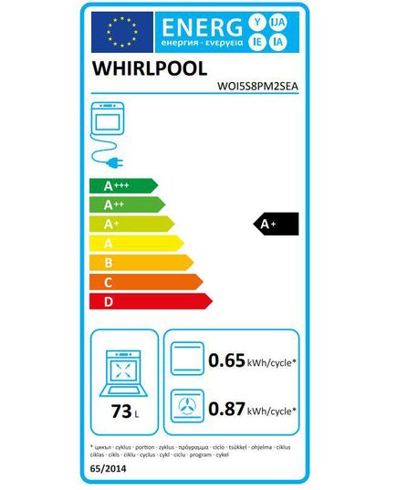 IEBŪVĒJAMĀS CEPEŠKRĀSNIS WHIRLPOOL WOI5S8PM2SEA