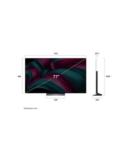 LED ТЕЛЕВИЗОРЫ LG OLED77C51LA, 77" OLED WIFI 2025