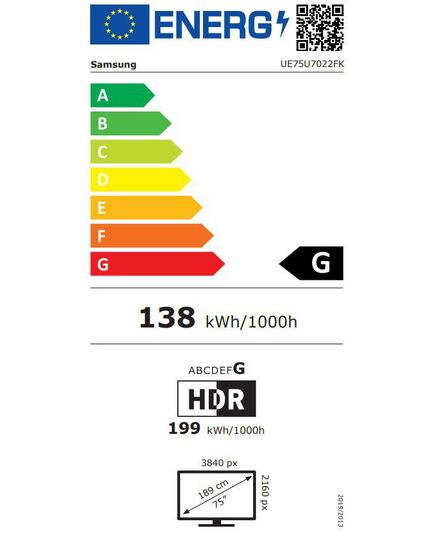LED ТЕЛЕВИЗОРЫ SAMSUNG UE75U7022FKXXH CRYSTAL UHD WIFI 2025 LED ТЕЛЕВИЗОРЫ SAMSUNG UE75U7022FKXXH CRYSTAL UHD WIFI 2025