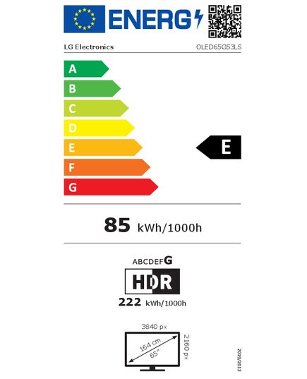 TV, FOTO, VIDEO,AUDIO LG OLED65G53LS
