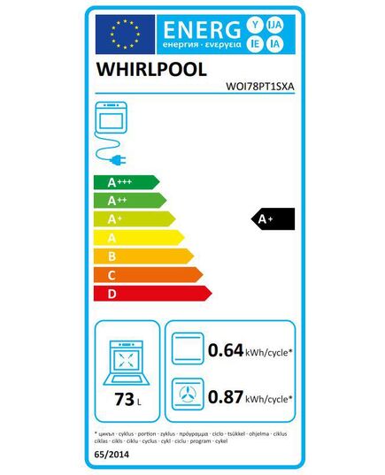 ВСТРАИВАЕМЫЕ ДУХОВЫЕ ШКАФЫ WHIRLPOOL WOI78PT1SXA (859991690970)