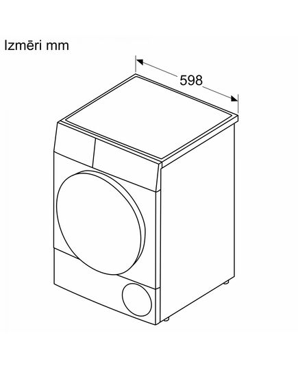 VEĻAS ŽĀVĒTĀJI BOSCH WQG2450BSN