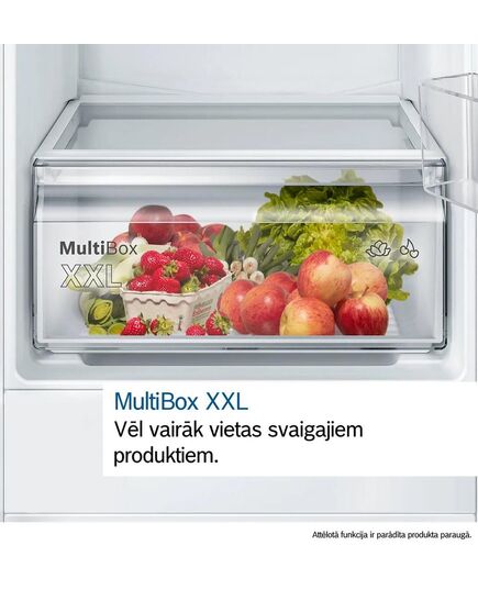 IEBŪVĒJAMIE LEDUSSKAPJI BOSCH KIN96NSE0 193.5CM NO FROST 290L IEBŪVĒJAMS!