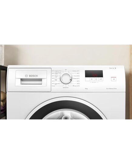 AR FRONTĀLO IELĀDI BOSCH WGE03400SN 8KG 63CM