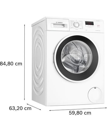 AR FRONTĀLO IELĀDI BOSCH WGE03400SN 8KG 63CM