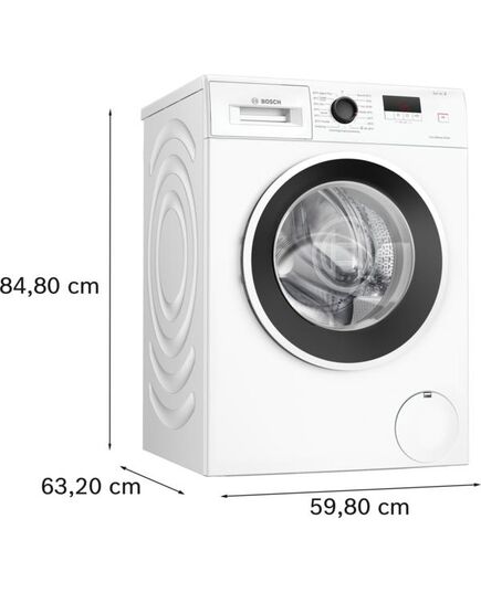 AR FRONTĀLO IELĀDI BOSCH WGE0340ESN 8KG 63CM