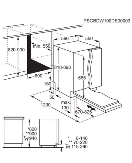 ВСТРАИВАЕМЫЕ ПОСУДОМОЕЧНЫЕ МАШИНЫ ELECTROLUX EEC67310L 60CM BСТРАИВАЕМАЯ!