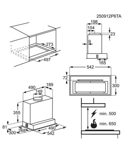 IEBŪVĒJAMIE TVAIKA NOSŪCĒJI ELECTROLUX LFG815K IEBŪVĒJAMS!