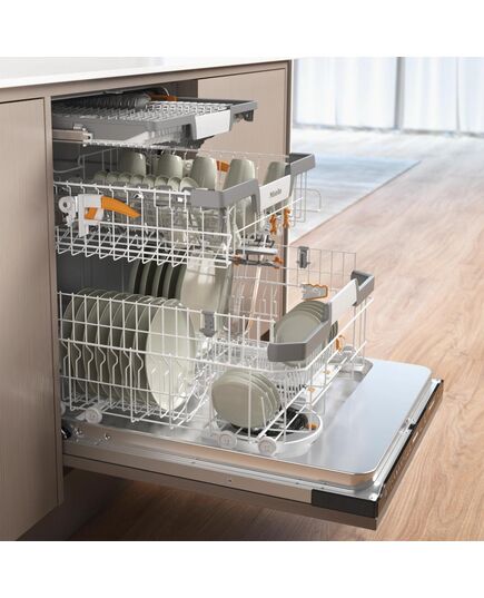 IEBŪVĒJAMĀS TRAUKU MAZGĀJAMĀS MAŠĪNAS MIELE G 7650 SCVI OBSW (12440370) 60CM IEBŪVĒJAMA!