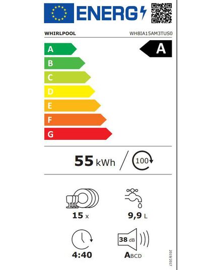 ВСТРАИВАЕМЫЕ ПОСУДОМОЕЧНЫЕ МАШИНЫ WHIRLPOOL WH8IA15AM3TUS0 60CM BСТРАИВАЕМАЯ!