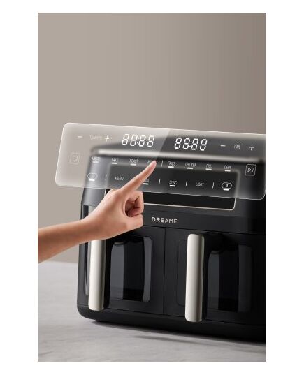 ФРИТЮРНИЦЫ И АЭРОГРИЛИ АЭРОГРИЛЬ DREAME DZ30, 3000 W, 11 L