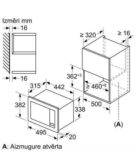 ВСТРАИВАЕМЫЕ МИКРОВОЛНОВЫЕ ПЕЧИ BOSCH BFL523MB4