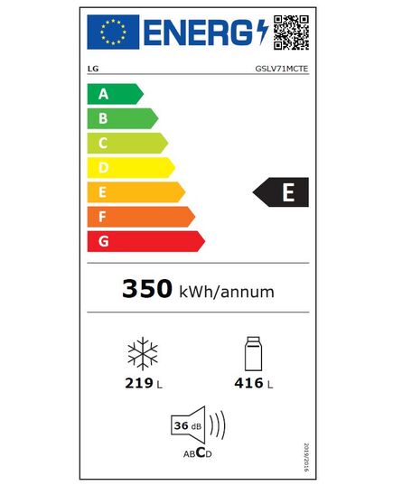 ХОЛОДИЛЬНИКИ LG GSLV71MCTE SIDE BY SIDE 179CM NO FROST