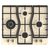 IEBŪVĒJAMĀS GĀZES PLĪTS VIRSMAS GORENJE GW6D42CLI