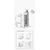 IEBŪVĒJAMIE LEDUSSKAPJI SAMSUNG BRB26715DWW/EF IEBŪVĒJAMIE  177,5 CM NO FROST
