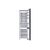 LEDUSSKAPJI SAMSUNG RB38C7B6AB1/EF NO FROST 203CM