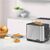 TOSTERI UN VAFEĻU PANNAS  BRAUN HT1510BK TOSTER BRAUN