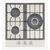 ВСТРОЕННЫЕ ГАЗОВЫЕ ВАРОЧНЫЕ ПОВЕРХНОСТИ SCHLOSSER PGH4511WFFD