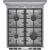 ГАЗОВЫЕ ПЛИТЫ GORENJE MEKS5141XM