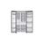LEDUSSKAPJI SAMSUNG RS70F64KEBEO