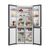 LEDUSSKAPJI CANDY CFQQ5T817EPS SIDE BY SIDE NO FROST 181.5CM