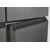 LEDUSSKAPJI CANDY CFQQ5T817EPS SIDE BY SIDE NO FROST 181.5CM