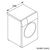 AR FRONTĀLO IELĀDI BOSCH WGB256A1SN 10KG 59CM