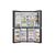 LEDUSSKAPJI LG GMG960EVEE SIDE BY SIDE NO FROST 179.2CM
