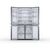 LEDUSSKAPJI WHIRLPOOL WQ9 E2L EF SIDE BY SIDE NO FROST 187.4CM
